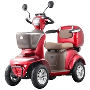 Négykerekű elektromos robogó inSPORTline Lubica szürke termék 2. képe