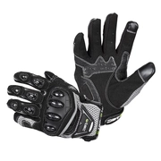 Motoros kesztyű W-TEC Upgear  fekete-szürke  S akciós termékkép 1