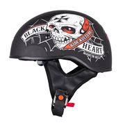 Motoros bukósisak W-TEC Black Heart Web Skull V535  L(59-60) termék 2. képe