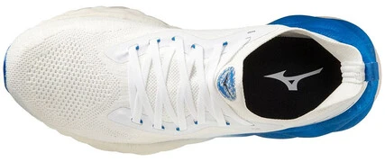 Mizuno Wave Neo Ultra White / Black / Peace Blue futócipő termék 2. képe