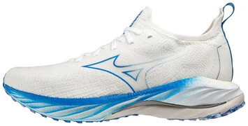 Mizuno Wave Neo Wind White / 8401 C / Peace Blue futócipő akciós termékkép 1