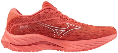 Mizuno Wave Rider 27 Dubarry/White/Cranberry futócipő termék 2. képe