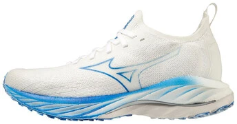 Mizuno Wave Neo Wind White / Silver / Peace Blue futócipő akciós termékkép 1