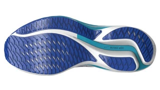 Mizuno Wave Rider 28 White/Mugen Blue/River Blue futócipő termék 2. képe