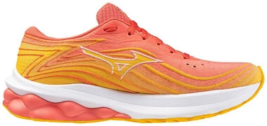 Mizuno Wave Skyrise 5 Dubarry/White/Citrus futócipő termék 2. képe