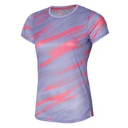 Mizuno DAF Graphic Tee/Pastel Lilac futópóló akciós termékkép 1
