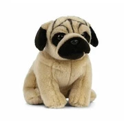 Plüss mopsz - 20 cm-es akciós termékkép 1