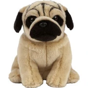 Plüss mopsz - 20 cm-es termék 2. képe