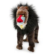 Plüss vörös mandrill - 33 cm-es akciós termékkép 1