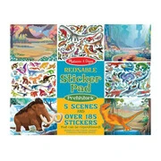 Melissa &amp; Doug Kreatív játék - Újrahasználható matrica készlet - őskor akciós termékkép 1