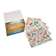 Melissa &amp; Doug Kreatív játék - Újrahasználható matrica készlet - őskor termék 2. képe