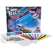 Magic Trace - Ragyogó rajzolás stúdió UV lámpával akciós termékkép 1
