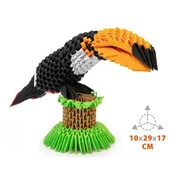 Origami 3D - Tukán termék 2. képe