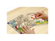 Melissa &amp; Doug unikornis ólomüveg készítő kreatív szett termék 2. képe