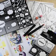 Artissimo: Manga színező - Fiús hősök termék 2. képe