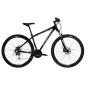 Férfi mountain bike Kross Hexagon 6.0 29" - 2022 S (17", 174-180 cm) fekete/szürke/grafit akciós termékkép 1