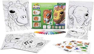 Crayola POPs 3D megakészlet – Dzsungel termék 2. képe