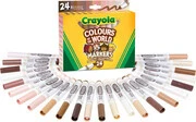 Crayola - A világ színei bőrszínű filc 24 féle termék 2. képe