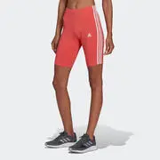 Női combnadrág fitnesz edzéshez, korallpiros Adidas akciós termékkép 1