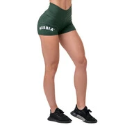 Nebbia rövidnadrág Classic HERO High Waist Shorts 582 Sötétzöld S akciós termékkép 1