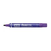 Alkoholos marker fém testű 4,3mm kerek hegyű N50-VE Pentel Extreme lila akciós termékkép 1
