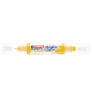  Akril marker 2-3mm, és 5-10mm, 3D kétvégű Edding 5400 citromsárga akciós termékkép 1