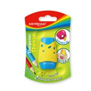  Hegyező 2 lyukú tartályos, fedeles Keyroad Cheese vegyes színek akciós termékkép 1