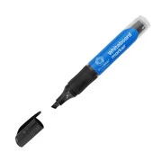 Táblamarker 2,2-5,2mm, vágott hegyű, cserélhető betétes, Bluering fekete akciós termékkép 1