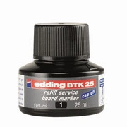  Tinta utántöltő táblamarkerhez 25ml, Edding BTK25 fekete akciós termékkép 1