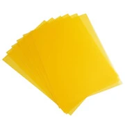  Előlap, A4, 200 micron 100 db/csomag, Bluering® áttetsző sárga akciós termékkép 1