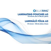  Lamináló fólia A3, 175 micron 100 db/doboz, Bluering® akciós termékkép 1