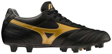 Mizuno Morelia II Pro Black/Gold/DarkShadow focicipő termék 2. képe