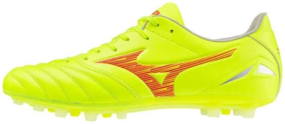 Mizuno Morelia Neo IV Pro AG Safety Yellow/Fiery Coral 2/Safety Yellow focicipő akciós termékkép 1