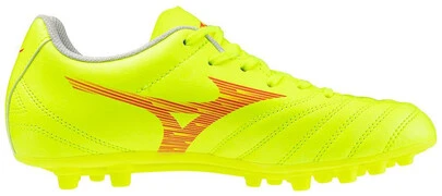 Mizuno Monarcida Neo III Select Jr AG Safety Yellow/Fiery Coral 2 focicipő termék 2. képe