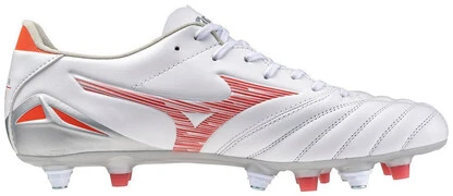 Mizuno Morelia Neo IV Pro Mix White/Radiant Red/ Hot Coral focicipő termék 2. képe