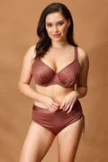 Maia Glitter Brown Plus bikini akciós termékkép 1