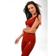 Női leggings Boco Wear Red Plain Push Up piros S/M termék 2. képe