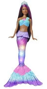 Barbie tündöklő szivárványsellő termék 2. képe