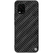 Xiaomi Mi 10 Lite 5G, Szilikon tok, műanyag hátlappal, közepesen ütésálló, Nillkin Twinkle, ezüst akciós termékkép 1
