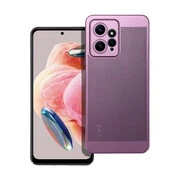 Xiaomi Redmi Note 12 4G, Műanyag hátlap védőtok, légáteresztő, lyukacsos minta, Breezy, lila akciós termékkép 1