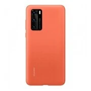 Huawei P40, Szilikon tok, narancs, gyári akciós termékkép 1