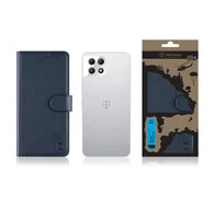 Telekom T Phone 2 5G, Oldalra nyíló tok, stand, kártyatartóval, csatos, Tactical Field Notes, sötétkék termék 2. képe