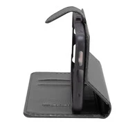 Telekom T Phone 2 Pro 5G, Oldalra nyíló tok, stand, kártyatartóval, csatos, Tactical Field Notes, fekete akciós termékkép 1