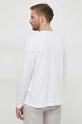 Pepe Jeans pamut hosszúujjú Eggo Long fehér, nyomott mintás termék 2. képe