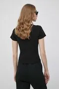 Karl Kani t-shirt női, fekete termék 2. képe