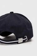 BOSS pamut baseball sapka BOSS GREEN sötétkék, sima termék 2. képe