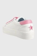 Chiara Ferragni bőr sportcipő Tennis Low fehér, CF TENNIS LOW termék 2. képe