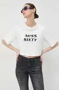 Miss Sixty t-shirt női, fehér akciós termékkép 1