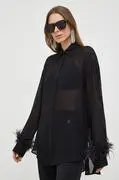 Pinko ing női, galléros, fekete, relaxed, 102855.Z1XA akciós termékkép 1