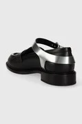 AGL bőr mokaszin OLIVIA fekete, női, lapos talpú, D835024PDK76601720 termék 2. képe